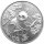 China Panda 1992 1 oz Silber große Jahreszahl - Original Folie