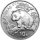 China Panda 1997 1 oz Silber enge Jahreszahl - Original Folie