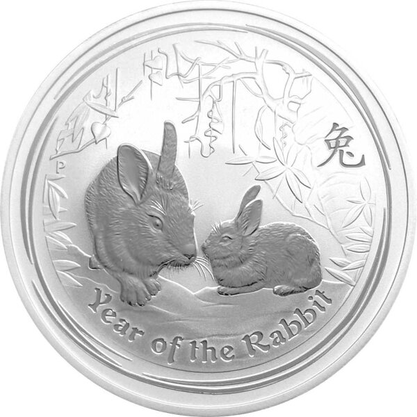 Australien Lunar II 2011 Jahr des Hasen 1 oz Silber