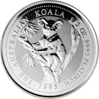 Australien Koala 1995 1/2 oz Platin