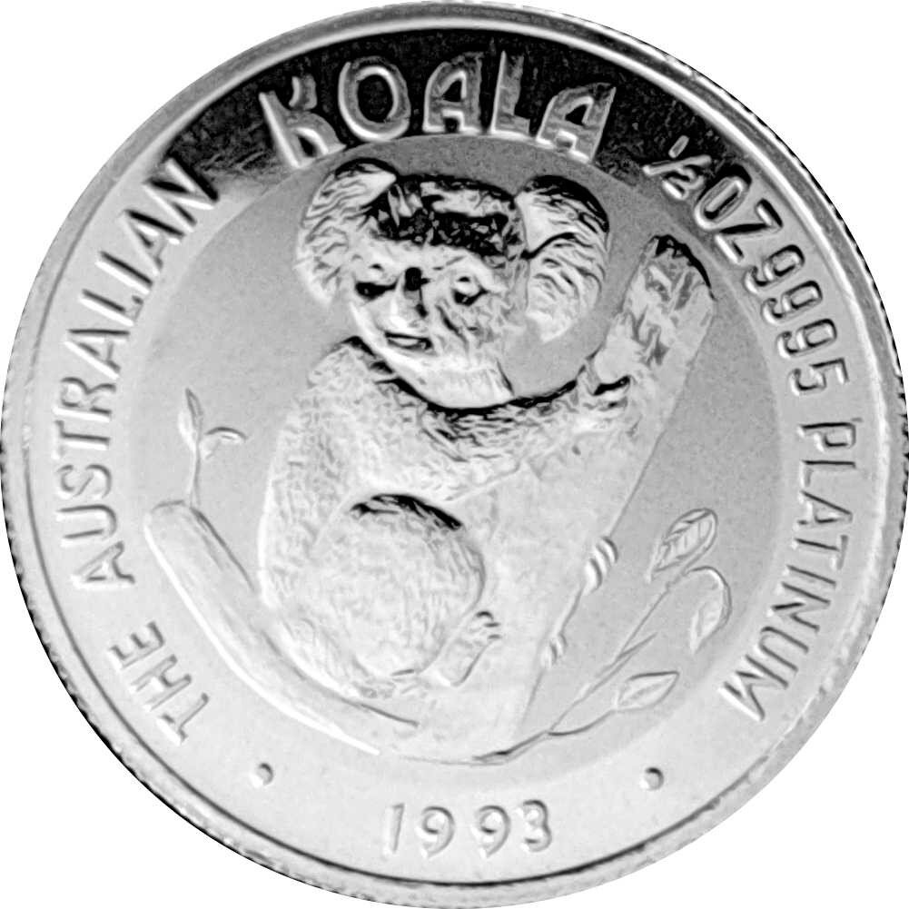 Australien Koala 1993 1/2 oz Platin