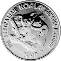 Australien Koala 1990 1/10 oz Platin