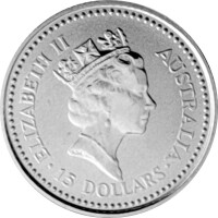 Australien Koala 1991 1/10 oz Platin