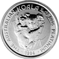 Australien Koala 1994 1/10 oz Platin