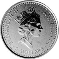 Australien Koala 1992 1/20 oz Platin