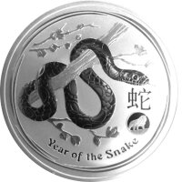 Australien Lunar II 2013 Jahr der Schlange 1 oz Silber...