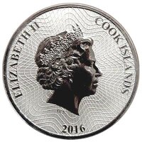 Cook Islands Bounty 2016 1 oz Silber