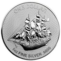 Cook Islands Bounty 2017 1 oz Silber