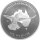 Australien Kookaburra 2001 1 oz Silber - Polierte Platte