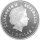 Australien Kookaburra 2001 1 oz Silber - Polierte Platte