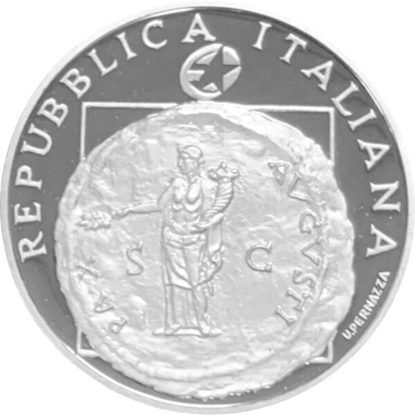 Italien 10 Euro 2005 - 60 Jahre Frieden und Freiheit - Silber PP