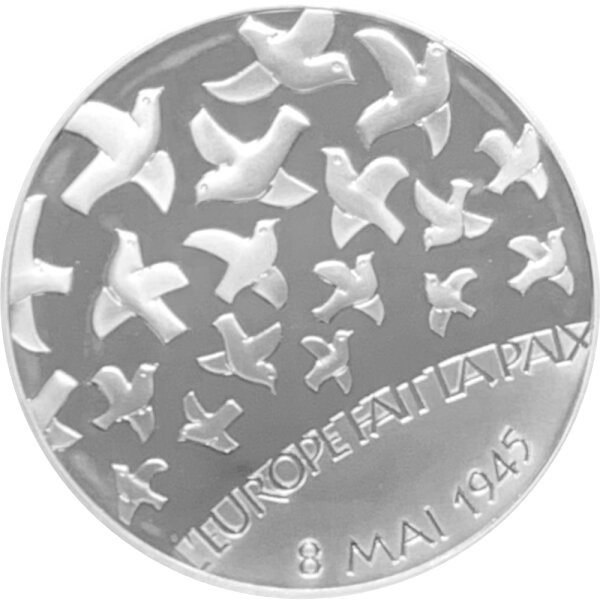 Frankreich 1,5 Euro 2005 - 60 Jahre Frieden und Freiheit -  Silber PP
