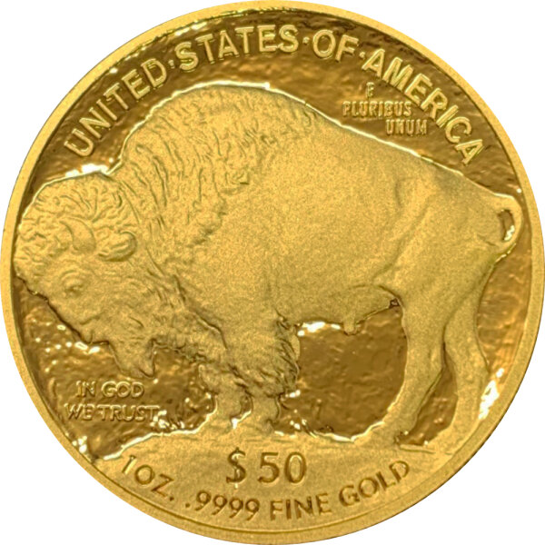 USA American Buffalo 2009 - West Point (W) 1 oz Gold Polierte Platte