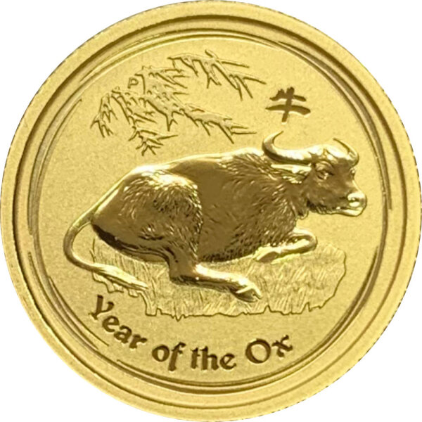 Australien Lunar II 2009 Jahr des Ochsen 1/10 oz Gold