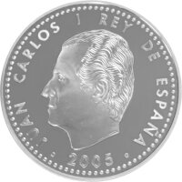Spanien 10 Euro 2005 60 Jahre Frieden und Freiheit - Silber PP