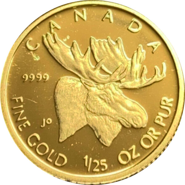 Kanada Elch 2004 1/25 oz Gold