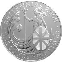 UK Britannia 2008 1 oz Silber