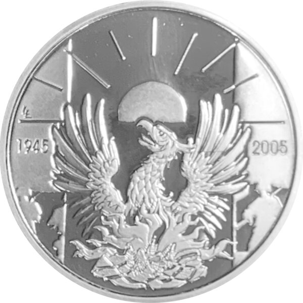 Belgien 10 Euro 2005 - 60 Jahre Frieden und Freiheit - Silber PP