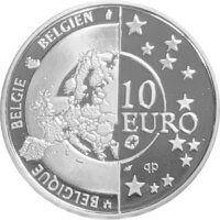 Belgien 10 Euro 2005 - 60 Jahre Frieden und Freiheit - Silber PP