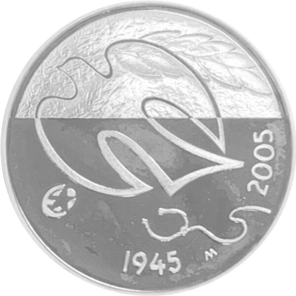 Finnland 10 Euro 2005 60 Jahre Frieden und Freiheit - Silber PP