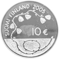 Finnland 10 Euro 2005 60 Jahre Frieden und Freiheit - Silber PP
