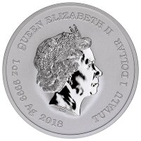 Tuvalu Marvel 2. Ausgabe 2018 Thor 1 oz Silber - Blisterkarte