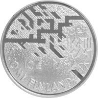 Finnland 10 Euro 2007 100. Geburtstag Adolf Erik Nordenskiöld - Silber PP