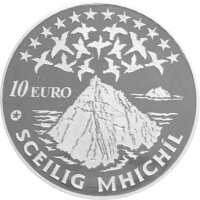 Irland 10 Euro 2008 Sceilig Mhichil - Silber PP