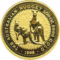 Australien Känguru 1998 1/20 oz Gold