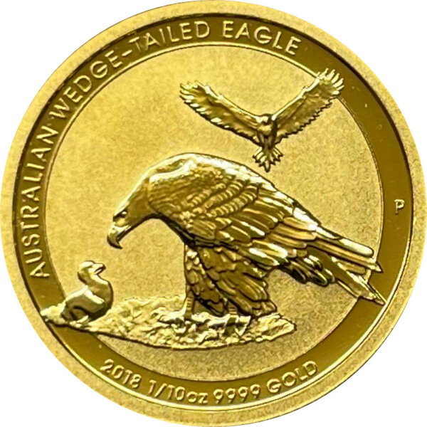 Australien Wedge Tailed Eagle 2018 1/10 oz Gold