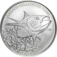 Tokelau Thunfisch 2014 1 oz Silber