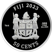 Fiji Asian Mythical Creatures 2. Ausgabe 2023 Unicorn 1 oz Silber
