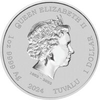 Tuvalu Pink Panther 1. Ausgabe 2024 1 oz Silber - 60 Jahre Jubiläum
