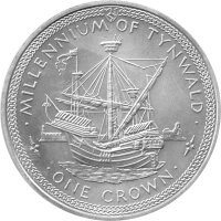 Isle of Man 1 Crown 1979 - 1000 Jahre Tynwald...