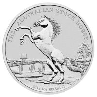Australien Stock Horse 2013 1 oz Silber
