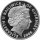 Guernsey 5 Pfund 2006 - XVIII. Fußball WM 2006 in Deutschland "Wembley England - Winners 1966" -  Silber PP