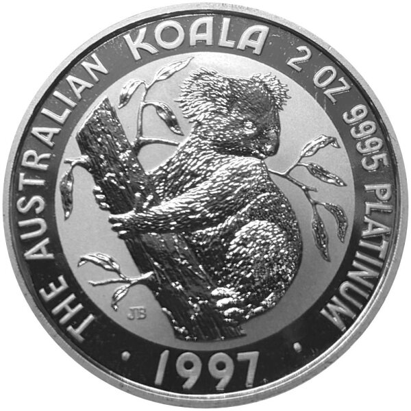 Australien Koala 1997 2 oz Platin