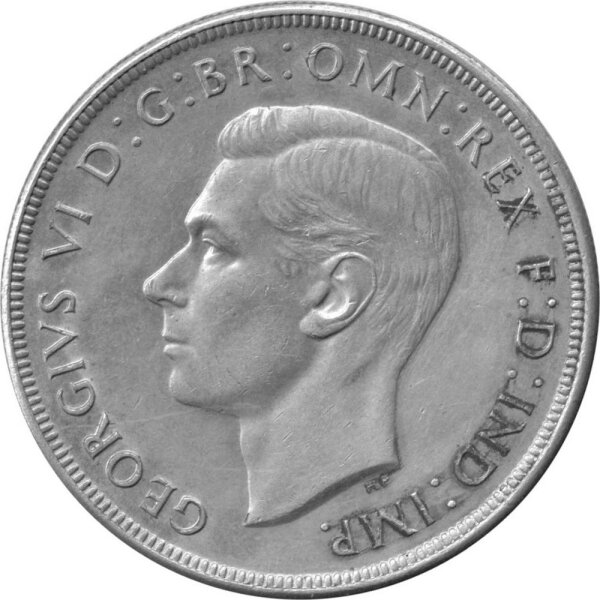 Australien 1 Crown 1937 - Georg VI. 1937-1952 - Silber, KM#34