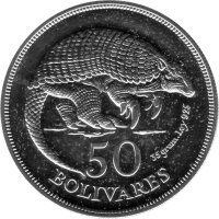 Venezuela 50 Bolivares 1975 - 15 Jahre WWF...