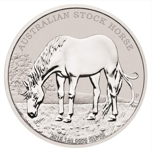 Australien Stock Horse 2016 1 oz Silber