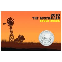 Australien Stock Horse 2016 1 oz Silber