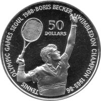 Niue 50 Dollars 1987 - XXIV. Olympische Sommerspiele 1988...