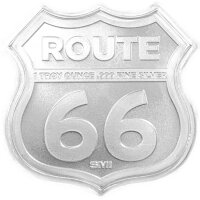 Round USA - Icons of Route 66 Missouri - 1 oz Silber