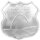 Round Icons of Route 66 Missouri 1 oz Silber