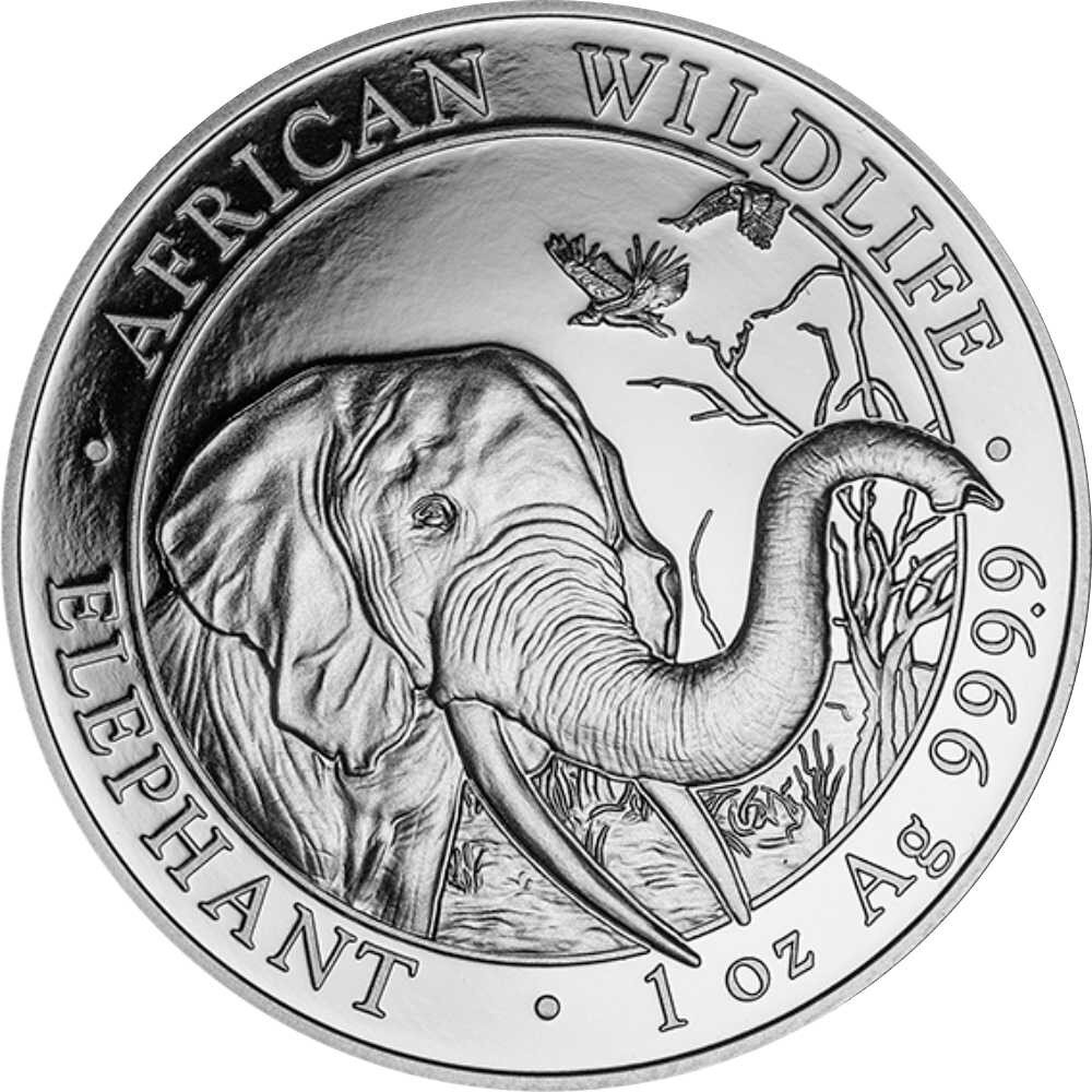 Somalia Elefant 2018 1 oz Silber
