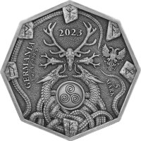 Round Witchcraft - Seeress Ritual 2023 1 oz Silber