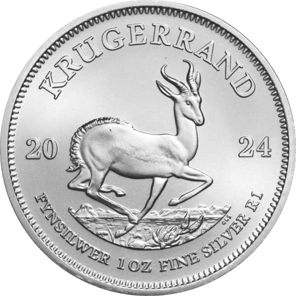 Südafrika Krügerrand 2024 1 oz Silber