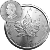 Kanada Maple Leaf 2024 1 oz Silber