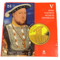 Spanien 400 Euro 2017 Henry VIII Hans Holbein Gold PP