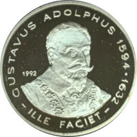 Schweden 150 Ecu 1992 Segelschiff - König Gustav Adolf Gold PP